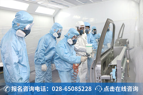 学汽车钣喷有前途吗